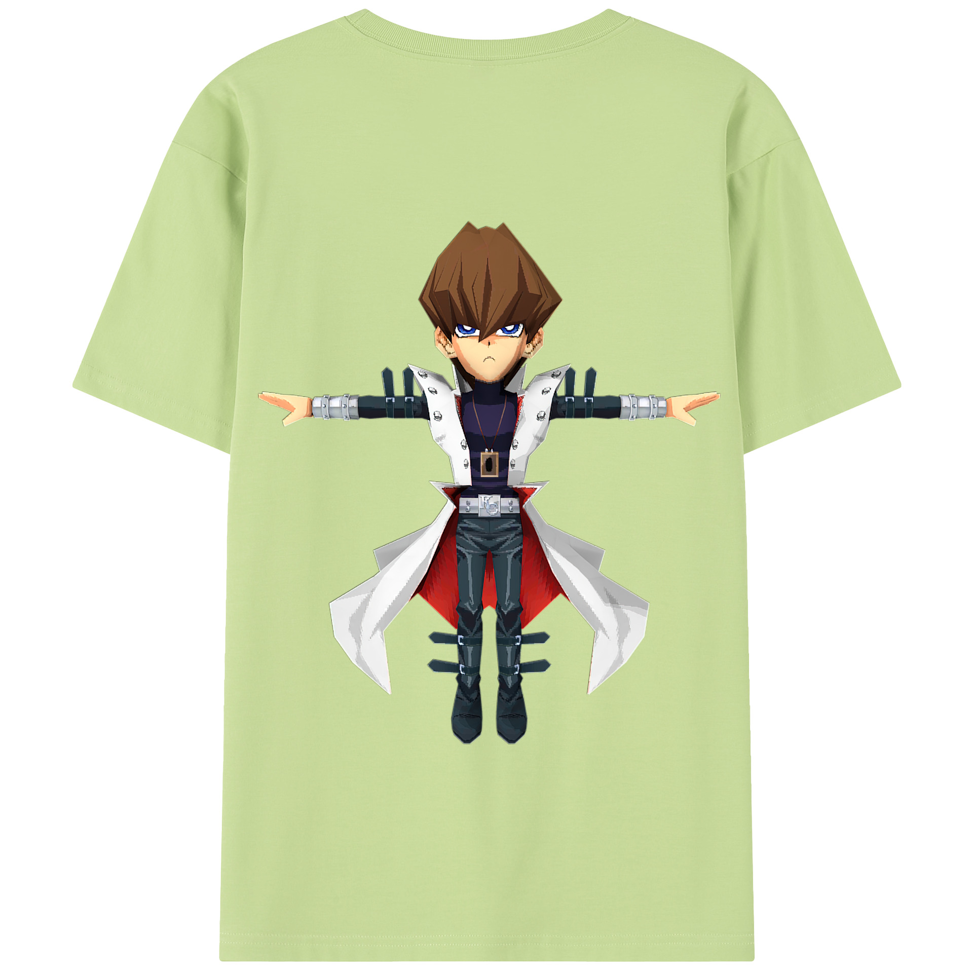 （画像用） 遊☆戯☆王 Yu-Gi-Oh! 綿100％半袖Tシャツ（背面プリント）